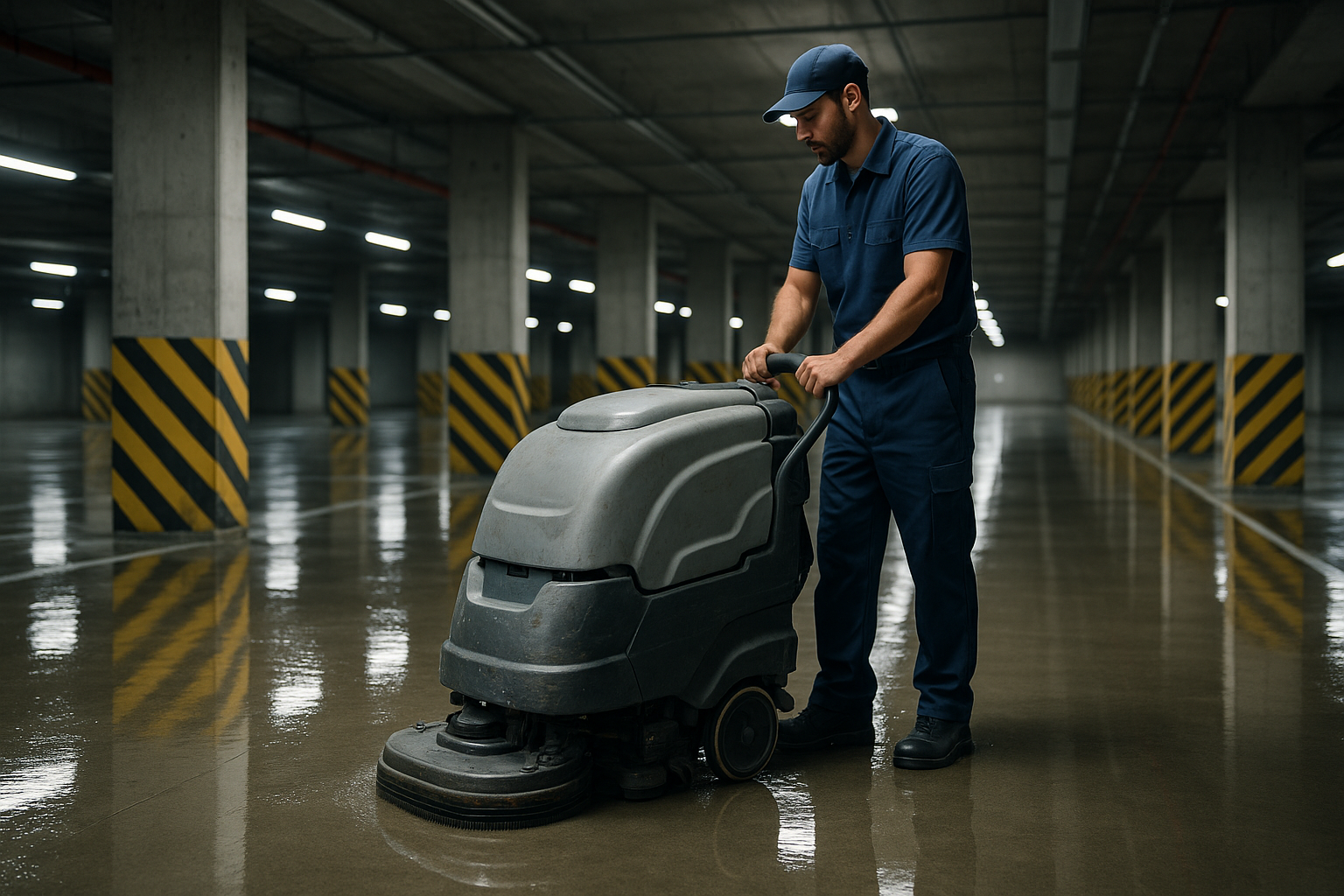 Produktions- und Lagerhallenreinigung