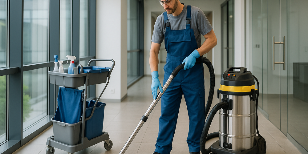 Gebäudetechnische Reinigung