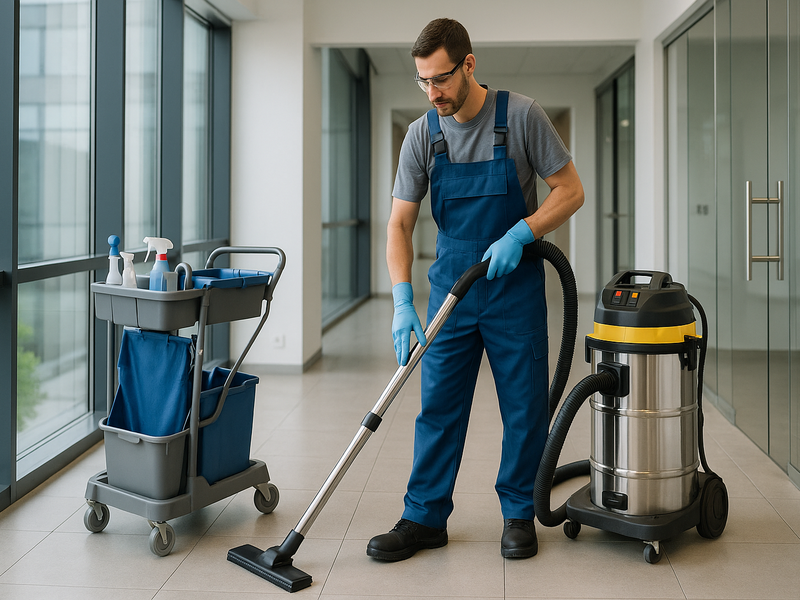 Gebäudetechnische Reinigung