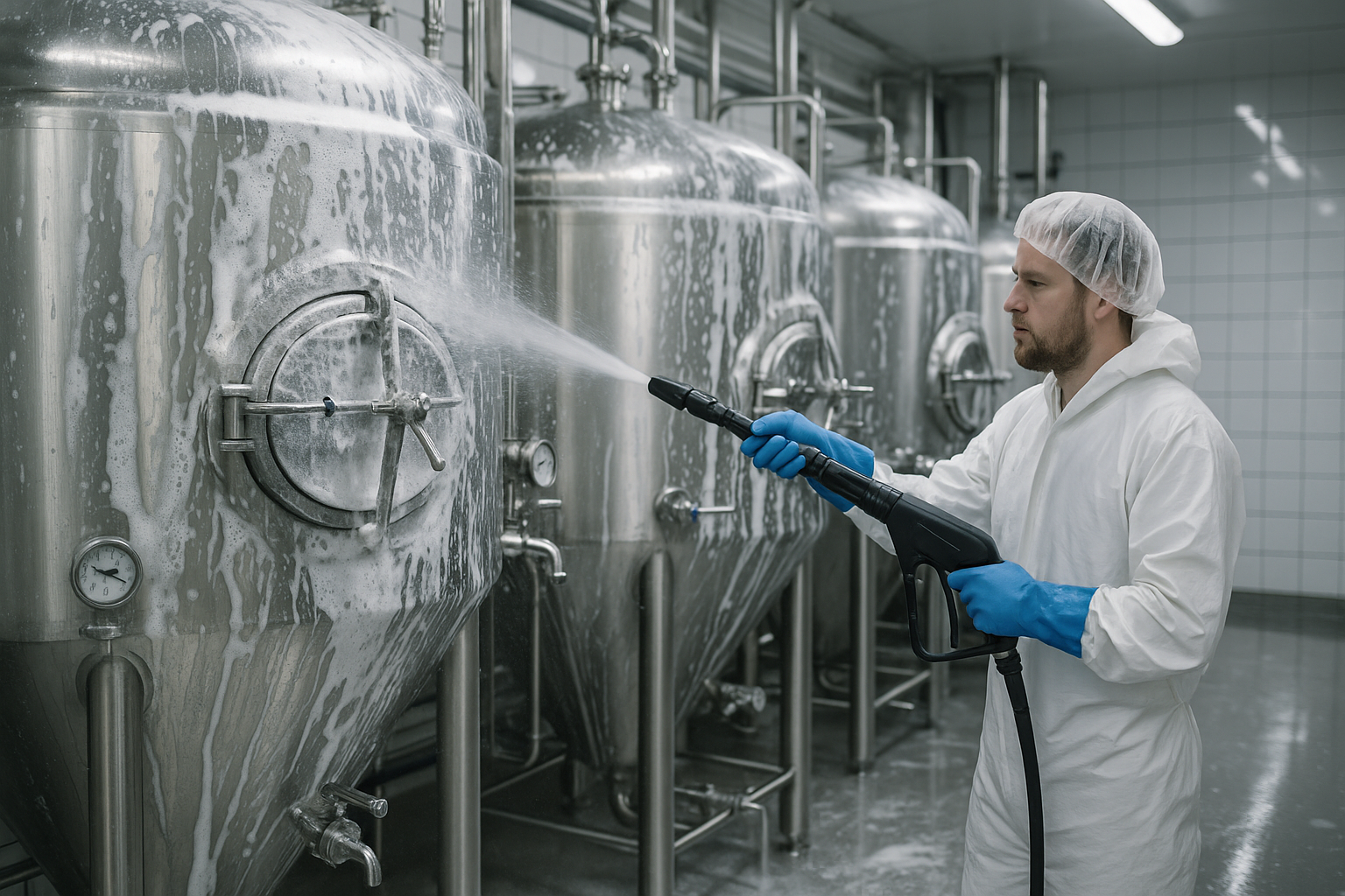 Industriereinigung für produktive Unternehmen