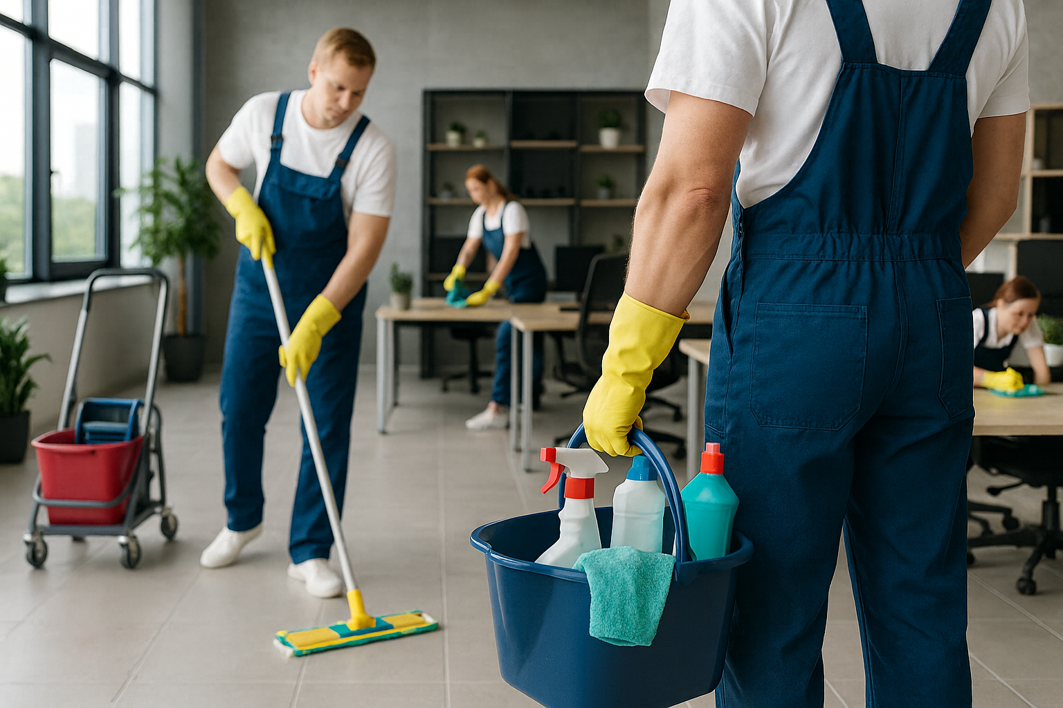 Gebäudetechnische Reinigung